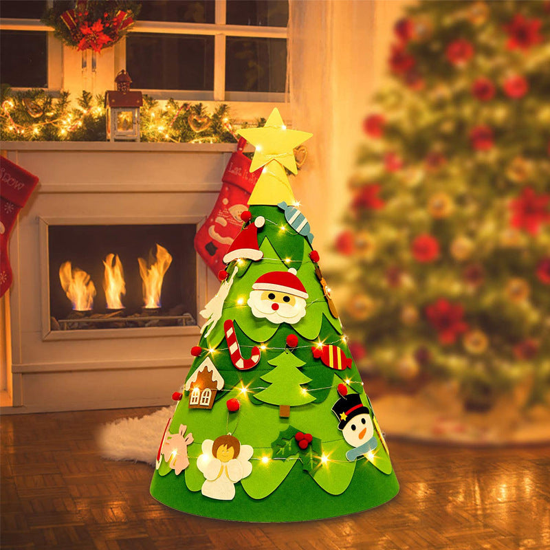 3D three-dimensional Christmas tree