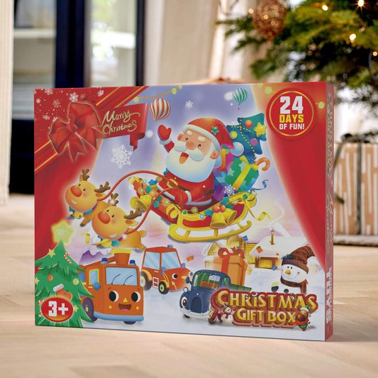 Christmas Countdown Calendar Blind Box Surprise And Demolition Toy Set