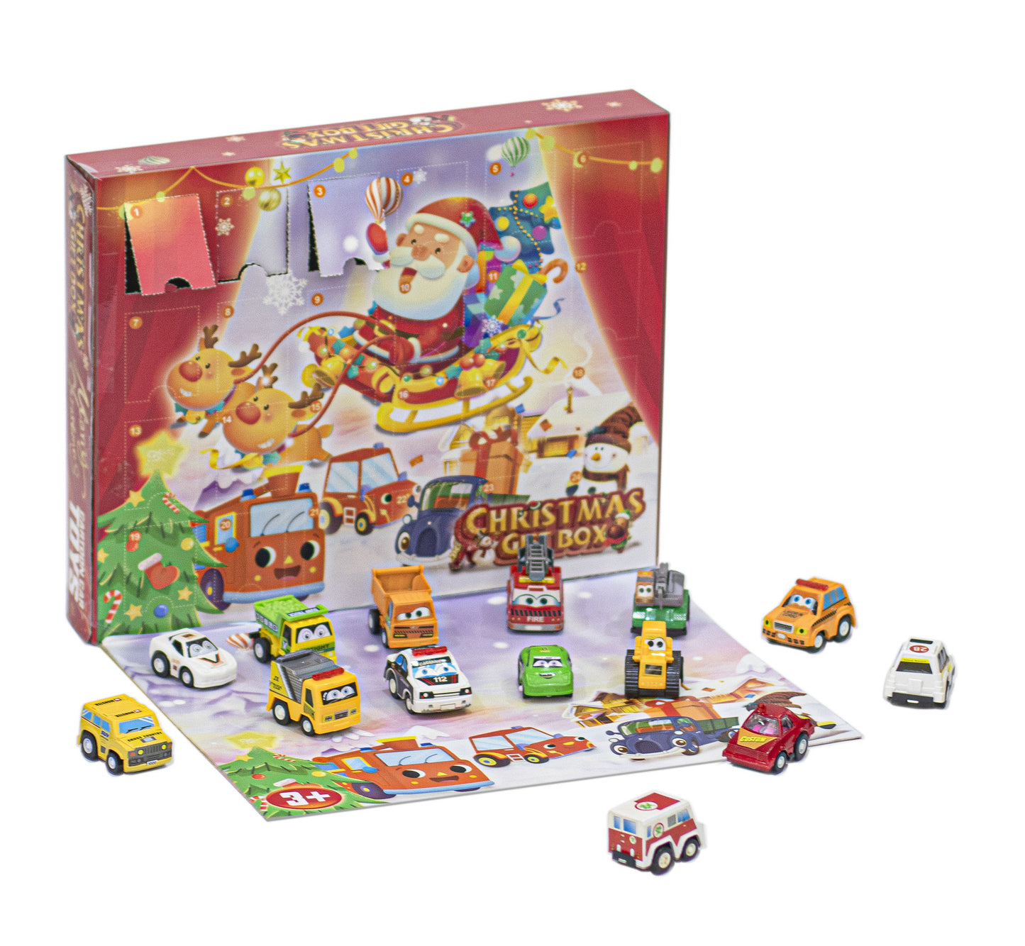 Christmas Countdown Calendar Blind Box Surprise And Demolition Toy Set